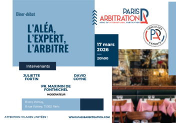 Dîner-Débat : L’aléa, l’expert l’arbitre